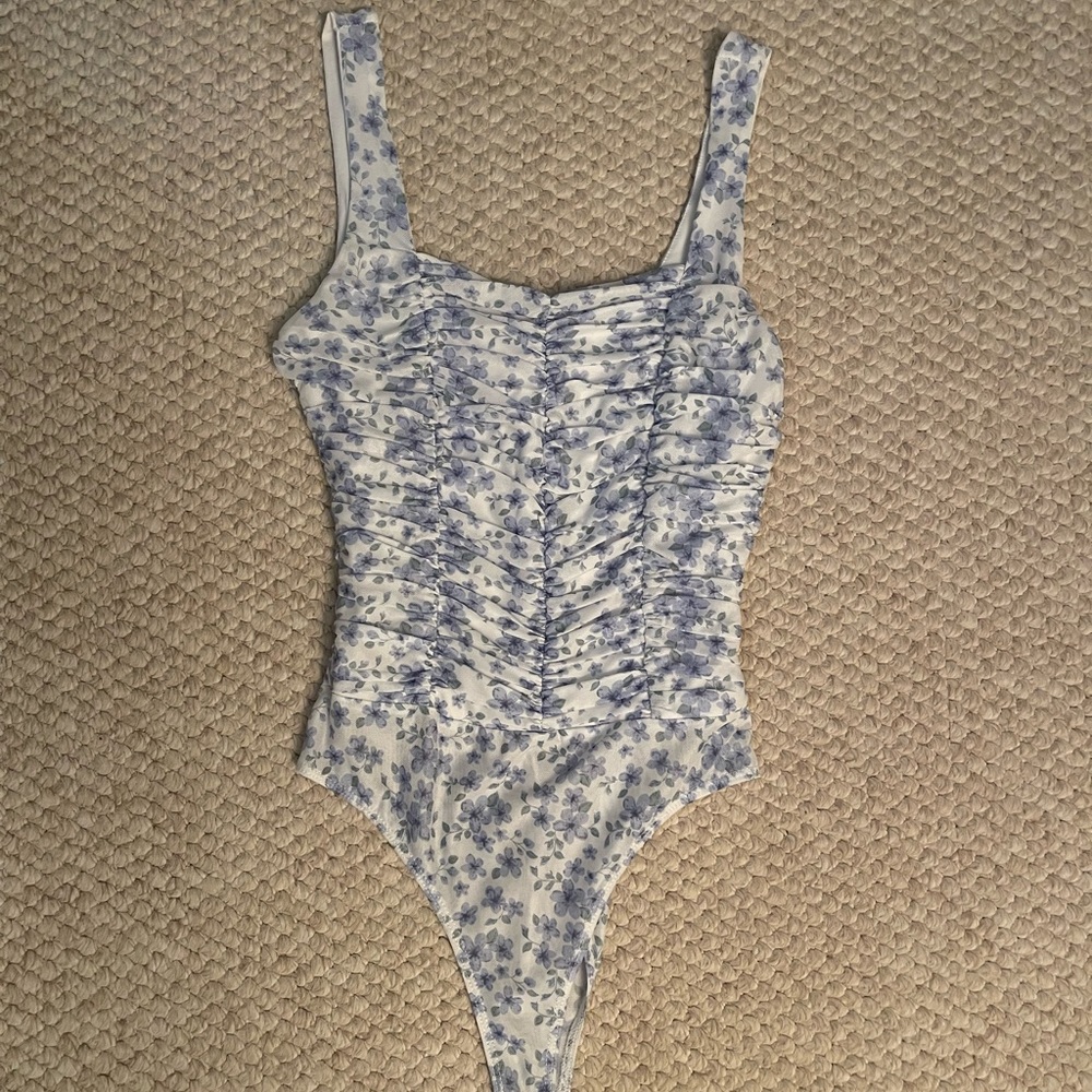 Lulus floral bodysuit